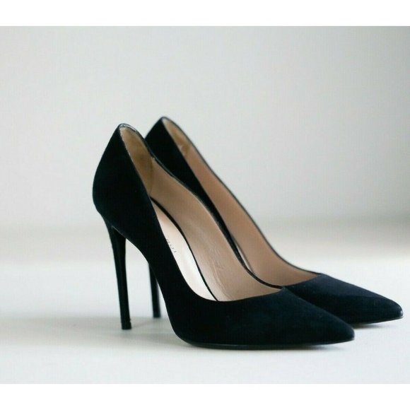 Barbara Bui Shoes - Barbara Bui Paris Classic Black Suede Stilettos